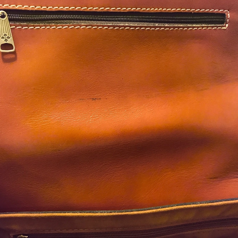 Patricia Nash 10th Anniversary Leandra leather crossbody bag - Picture 11 of 16